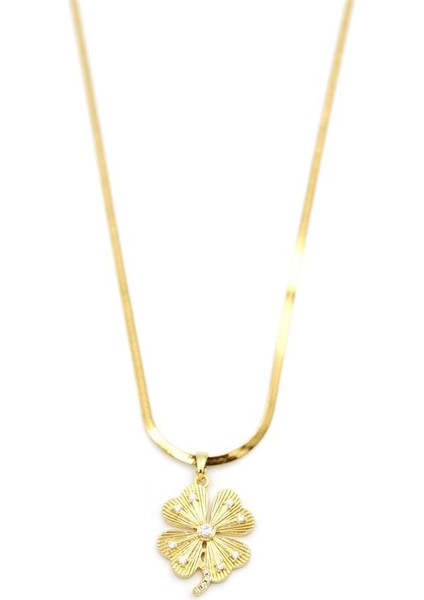 Yonca Kolye - Altın