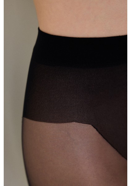 Sneaker Siyah Külotlu Çorap