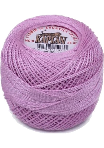 Kaplan Etamin ve Kanaviçe Ipi 8 No Kod/renk: 717 - Royaleks