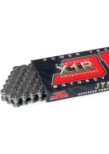 Motosiklet Zinciri 525 X-Ring X1R3 120 Bakla Nikel JTC525X1R3-120RL