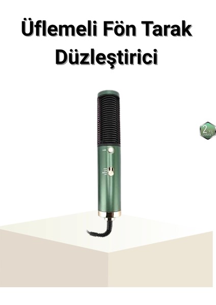 Seramik Plakalı Saç Düzleştirici – 200°C Ayarlanabilir Isı, Iyon Teknolojisi