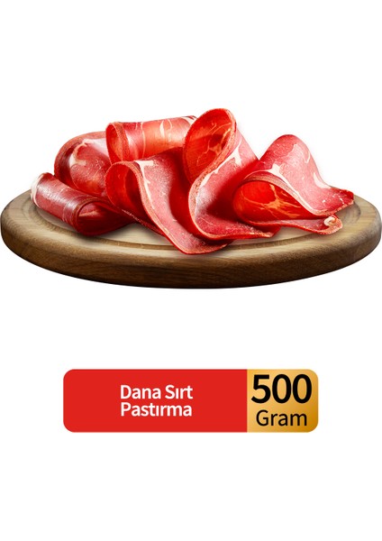 Dana Sırt Pastırma 500 G
