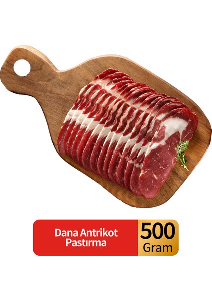 Dana Antrikot Pastırma 500 G
