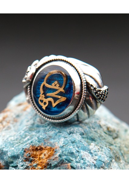 925 Ayar Gümüş Erkek Yüzük SY00090