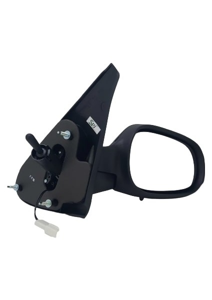 Dış Dikiz Aynası Renault Megane 1996 - 1999 Mekanik, Sensörlü, Manuel Katlama, Siyah Kapak, 2 Pin indirimleri