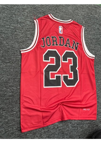 Chicago Bulls Jordan 23 Kırmızı Basketbol Forması Micro Kumaş modelleri