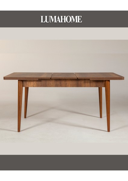 Gordes Extra Ceviz Lacivert Yemek Masası Takımı