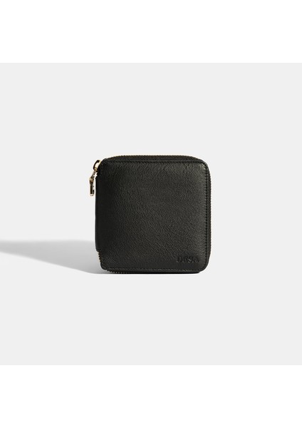 Kadın Siyah Fermuarlı Deri Cüzdan fiyatları