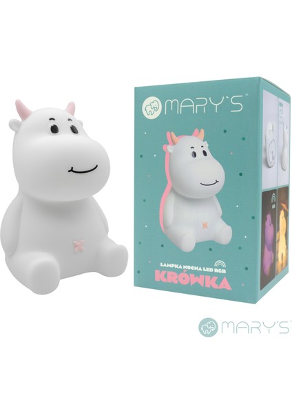 Cow Beyaz LED Gece Lambası fırsatları