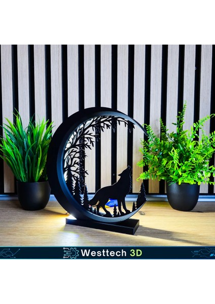 Hilal ve Kurt Tasarımlı Masa Üstü Dekorasyonu Biblo modelleri