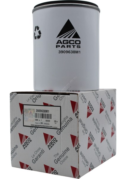 Massey Ferguson 3909638M1 Yakıt Filtresi – Orijinal Agco Parça modelleri