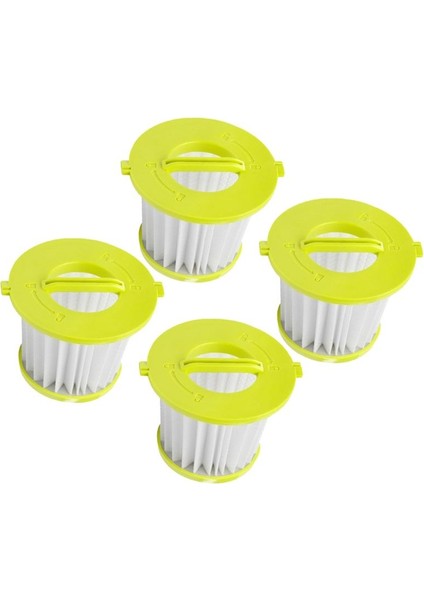 Ryobi PCL700 CL705 El Süpürgesi Için 4 Adet Yedek Filtre (Yurt Dışından)