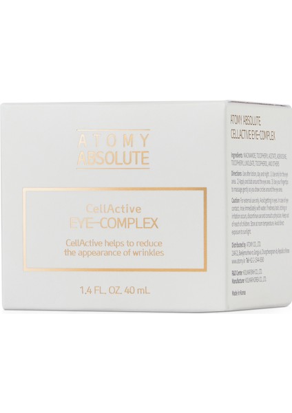 Absolute Cellactive Göz Kremi 40ML | Kırışıklık Karşıtı, Sıkılaştırıcı ve Aydınlatıcı Yoğun Göz Çevresi Bakımı fırsatları