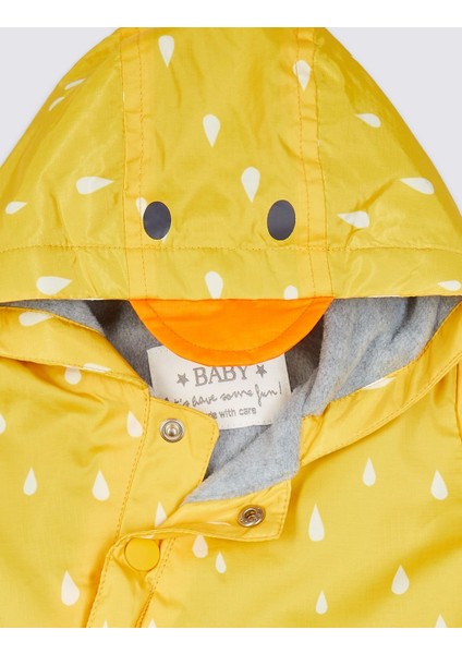 Stormwear™ Kapüşonlu Yağmurluk (0-3 Yaş)