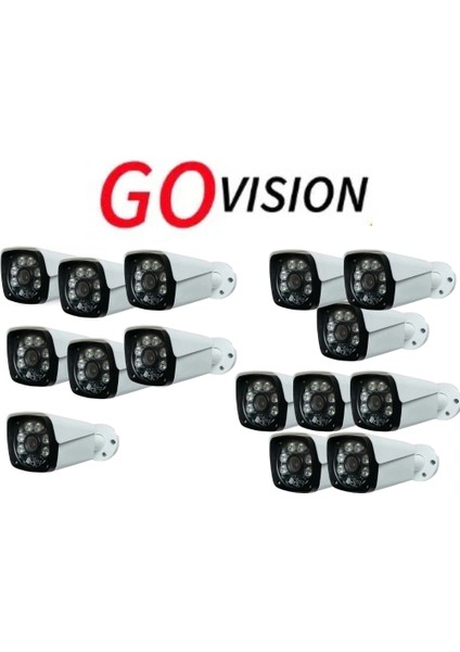 15 Adet 5mp 3.6mm Ahd Bullet Kamera