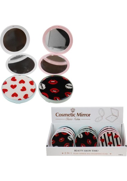 Cep Aynası Kapaklı 1 Adet ROYALEKS-MTR-1707