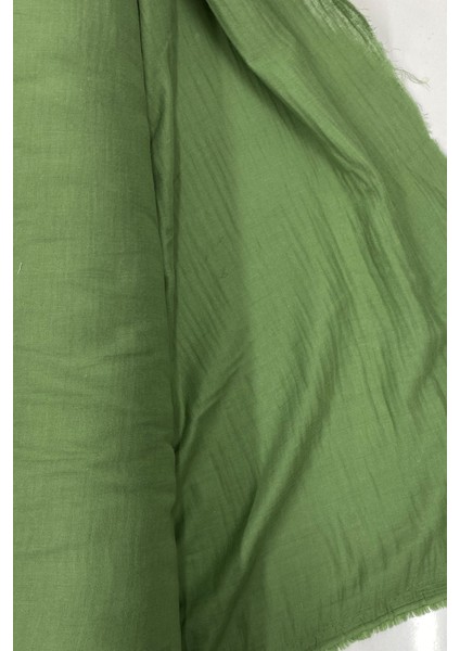 Çok Amaçlı Müslin Pamuklu Bebek Örtü ve Battaniye Kumaşı Müslin Bez Haki 82