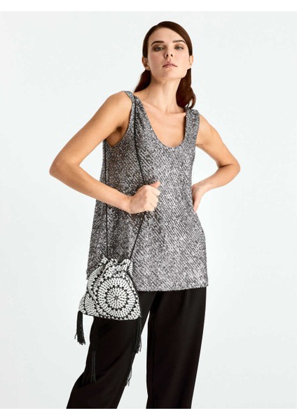 Püsküllü Çanta Standart Renk K2081106_089 fırsatları