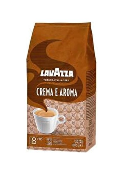 Crema E Aroma Çekirdek Kahve 1 kg İtalya Menşeli Kremamsı Doku ve Yoğun Aroma fiyatları
