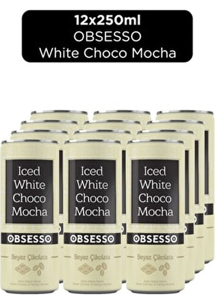 Beyaz Çikolata Mocha İçeceği 250 ml 12 Adet Kafeinli ve Yoğun Aroma fiyatları