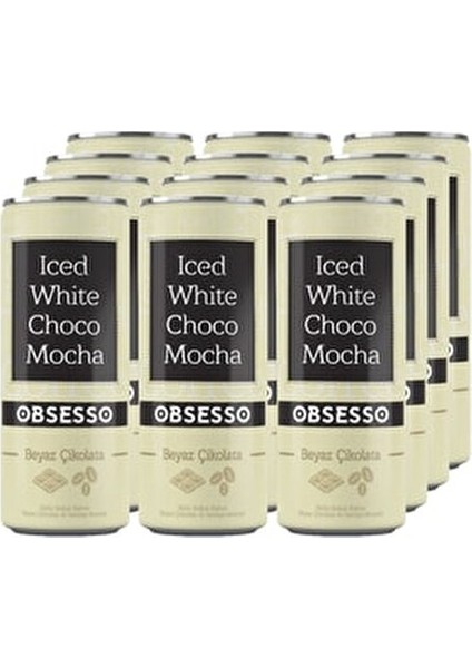 Beyaz Çikolata Mocha İçeceği 250 ml 12 Adet Kafeinli ve Yoğun Aroma modelleri