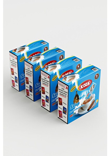 Sahlep Aromalı İçecek Tozu 16 Stick Koşer Sertifikalı Karadut Aromasıyla modelleri