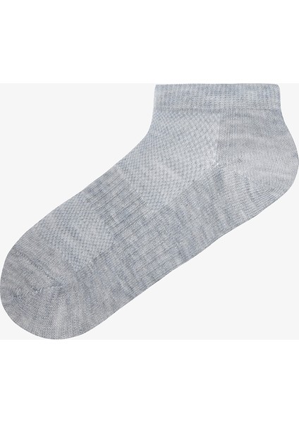 Erkek Çocuk Simple Colors 4lü Patik Çorap