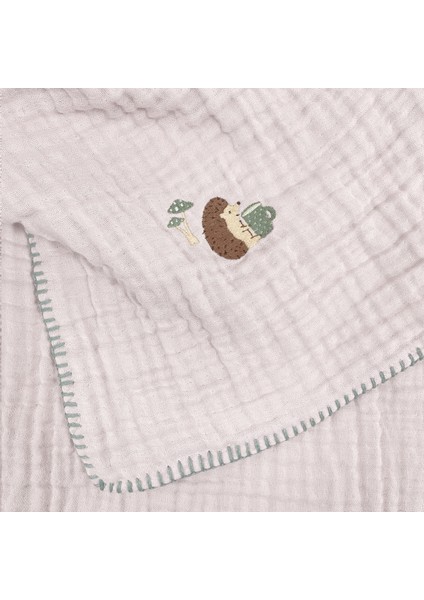 100% Organik Pamuk, Kirpi Nakışlı, Çoban Dikişli, Müslin Battaniye modelleri