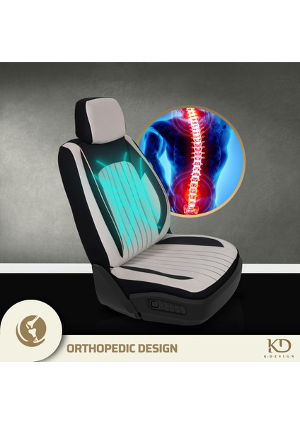 Akra Dik Nakış Serisi Universal Oto Koltuk Kılıfı -Akd 3021 modelleri