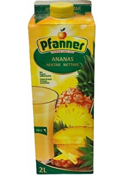 Ananas Nektarı 2 Lt Vitamin C ile Zenginleştirilmiş Ferahlatıcı İçecek fiyatları