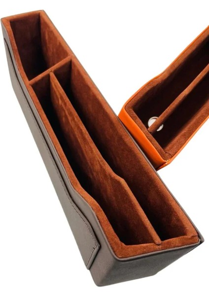 Araba Koltuğu Arası Organizer - Bardaklık, Telefon, Kartlar, Anahtarlar Için Araç Düzenleyici Siyah