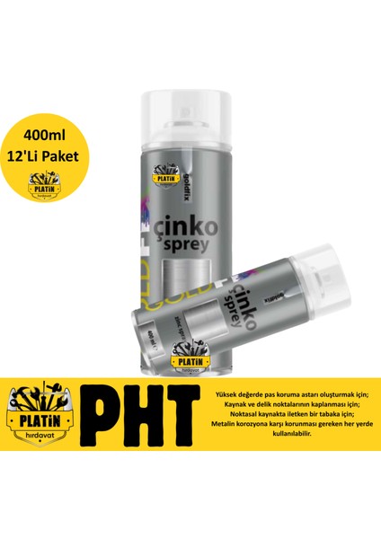 Çinko Sprey 400 ml ( 12 Adet ) fırsatları