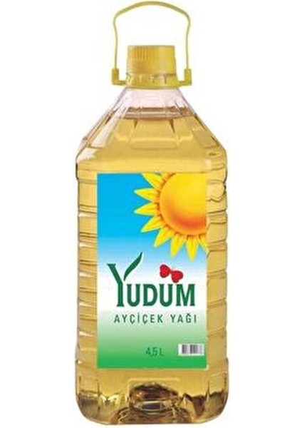 Ayçiçek Yağı 4,5 LT Doğal Yöntemlerle Elde Edilmiş Hafif Yağ Salatalar ve Kızartmalar İçin