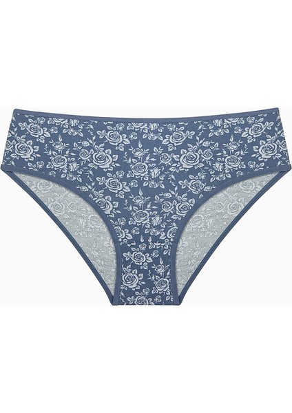 Simple Roses Çok Renkli 3lü Cover Slip Külot