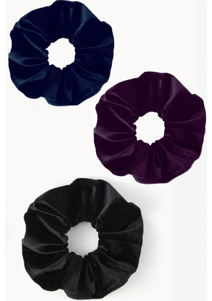 Lüks Kadife Simit Toka Seti 3 Adet modelleri