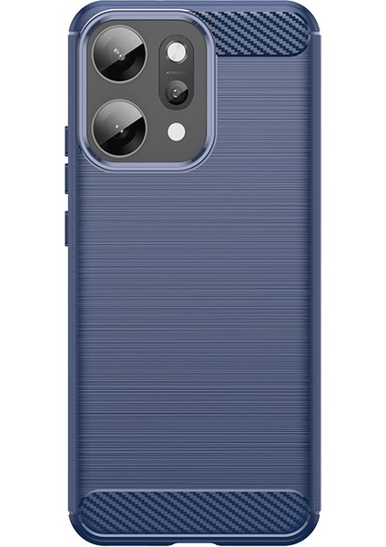 Oppo Reno 14 Pro Telefon Kılıfı, Fırçalanmış Karbon Fiber Dokulu Esnek Tpu Tampon, Darbe Emici Koruyucu Kılıf Oppo Reno 14 Pro (Yurt Dışından)