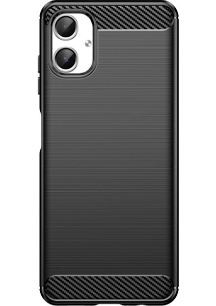 Samsung Galaxy A06 5g Telefon Kılıfı, Fırçalanmış Karbon Fiber Dokulu Esnek Tpu Tampon, Darbe Emici Koruyucu Kılıf Samsung Galaxy A06 5g (Yurt Dışından)