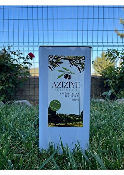 Soğuk Sıkım Natürel Sızma Zeytinyağı 5 Lt Türkiye Menşeli Yüksek Polifenol İçeriğiyle indirimleri