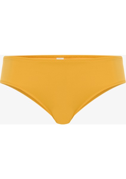 Sarı Orta Bel Hipster Bikini Altı