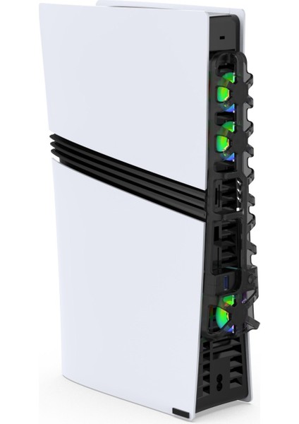 Ps5 Pro Versiyon Uyumlu Rgb Işıklı Arka Soğutucu Fan P5-020 fiyatları