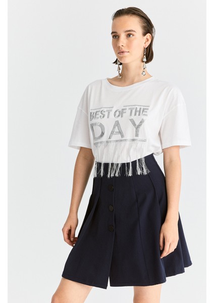 Piliseli Mini Etek Lacivert K2015029_015 modelleri