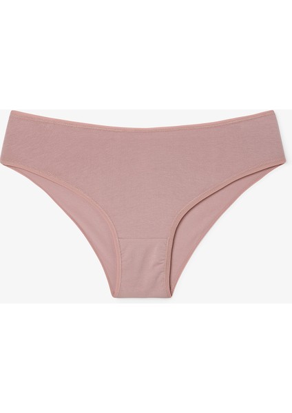 Cute Flower Çiçek Desenli Düşük Bel 3'lü Slip Külot