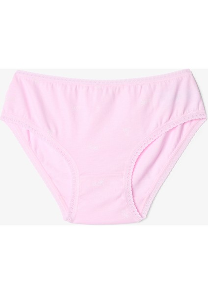 Kız Çocuk Pollen Çıtır Çiçek Desenli Pamuklu 3'lü Külot