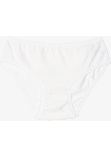 Kız Çocuk Pollen Çıtır Çiçek Desenli Pamuklu 3'lü Külot