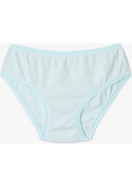 Kız Çocuk Pollen Çıtır Çiçek Desenli Pamuklu 3'lü Külot