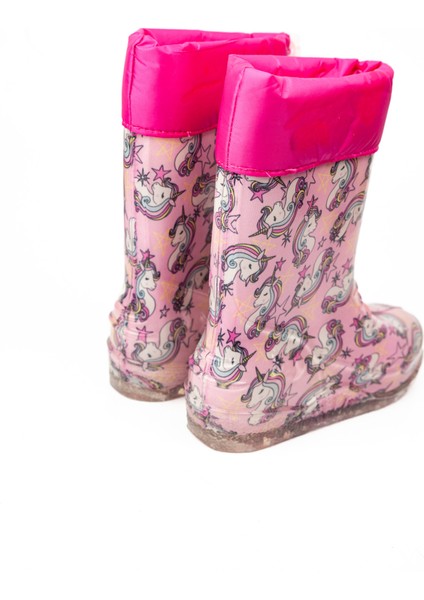 15107 Emek Ulaş Pembe Kız Çocuk Yağmur Çizmesi fiyatları