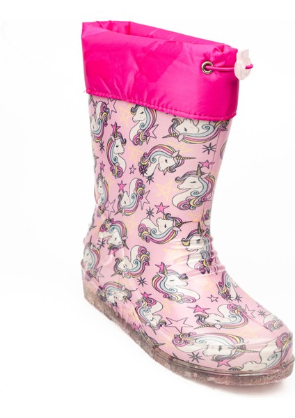 15107 Emek Ulaş Pembe Kız Çocuk Yağmur Çizmesi fırsatları