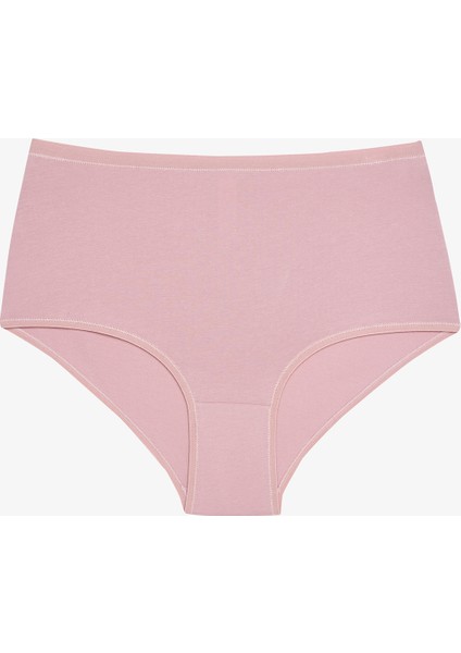 Rose Ceremony Çiçek Desenli Yüksek Bel 3'lü Slip Külot