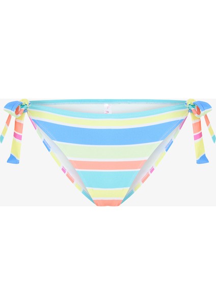 Donna Çizgili Brazilian Bikini Altı