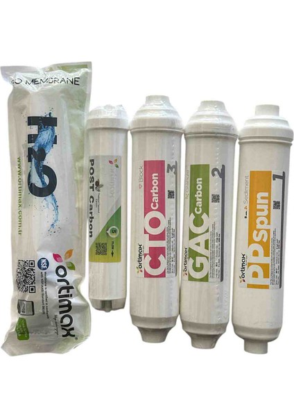H20 Tesla Su Arıtma Cihazı Filtre Seti